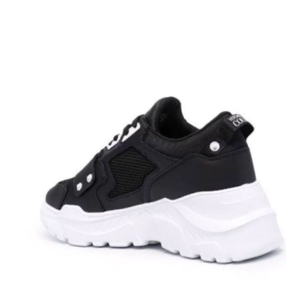 New Versace Jeans Couture chunky Lace-up Sneakers size 10.5 - Picture 3 of 6